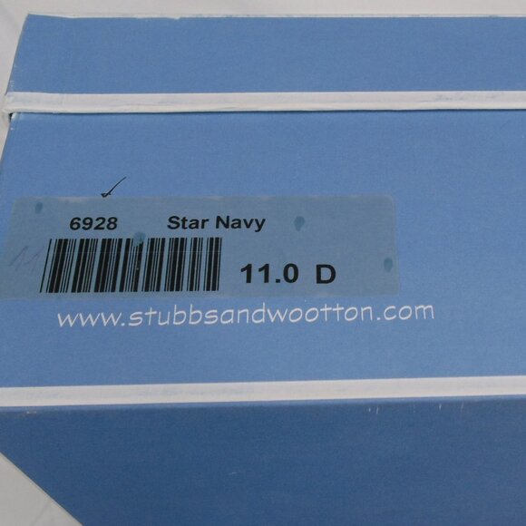 Stubbs & Wootton Star Navy Needlepoint Slip on Loafers Shoes - Picture 2 of 6